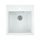 Врезная мойка Greenstone GRS-01-331 50x46x19 см литьевой мрамор цвет белый