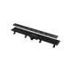 Трап для душа Alcaplast APZ10BLACK 850 мм горизонтальный выход Ø40 мм