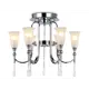 Люстра потолочная AMBRELLA LIGHT TR3243 Traditional 6 ламп 18 м² цвет хром