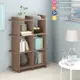 Стеллаж Мэрдэс 81x115x30 см ЛДСП цвет шоколад