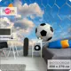 Фотообои флизелиновые Bartonwall 400x270 см Футбол K02804
