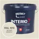 Краска для стен и потолков моющаяся Husky Interio 7 матовая цвет белый жемчуг RAL 1013 9 л