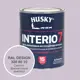 Краска для стен и потолков моющаяся Husky Interio 7 матовая цвет светло-фиолетовый аметист RAL Design 320-80-10 0.9 л