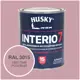 Краска для стен и потолков моющаяся Husky Interio 7 матовая цвет светлый розовый RAL 3015 0.9 л