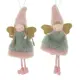 Елочная игрушка Remeco Collection Ангел 763257 20x3x8 см в ассортименте цвет зелено-розовый