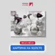Картина на деревянном подрамнике Первое ателье "Цветочная абстракция с шарами и шайбами" 66x80 см