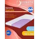 Матрас ортопедический-топпер Sonata 7 зон 120x200x9 см беспружинный, односпальный