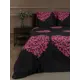 Комплект постельного белья Amore Mio 93869, евро, микрофибра, черный