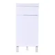 Тумба под раковину Orange МИНИ LMMini2-40TUW+Ra правая с раковиной напольная 40 см, белый
