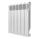 Радиатор Royal thermo Revolution Bimetall 500 2.0 500/48 биметалл 6 секций боковое подключение белый