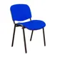 Стул Nowy styl Изо 82x60x47 см ткань цвет синий