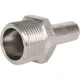 Муфта переходная Rommer 1"x18 мм НПр-НР нержавеющая сталь