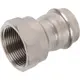 Муфта переходная Rommer 1 1/4"x35 мм ВПр-ВР нержавеющая сталь