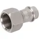 Муфта переходная Rommer 3/4"x18 мм ВПр-ВР нержавеющая сталь