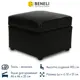 Пуф Beneli Пуф 52x40x52 см цвет черный