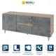 Шкаф Beneli 2019033900300 117.5x50x41 см ЛДСП цвет серый