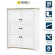 Комод Beneli Тифани 106x48x139 см ДСП цвет белый