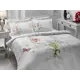 Комплект постельного белья Tac Satin Delux 4246-30168, семейный, сатин, розовый