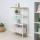Стеллаж ЗМИ 67x114x30 см нагрузка до 5 кг ЛДСП цвет белый