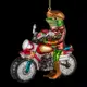 Елочная игрушка Crazy frog Erichkrause decor 56240 35 см х 48 см разноцветный