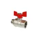Кран шаровой Valfex Premium 1/2" внутренняя-наружная резьба бабочка