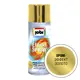 Эмаль аэрозольная декоративная Jobi EffektSpray быстросохнущая атмосферостойкая металлик цвет золото 520 мл