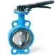 Затвор дисковый прямой Faf D050-02724 DN80 PN16 чугун