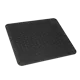 Коврик для сушки посуды Delinia 45x40x0.5 см силикон цвет черный