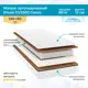 Матрас Seven Dreams Dream EVS500 Cocos 80x12x180 см независимый пружинный блок, односпальный