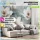 Фотообои виниловые на флизелине EnjoyWall "Цветы на рассвете" 500x270 см