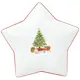 Набор тарелок 2 шт Nouvelle Magic of christmas 24x4x25 см фарфор цвет белый/зеленый