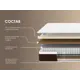 Матрас Димакс Мега Лайт хард релакс 90x200x20 см независимый пружинный блок, односпальный