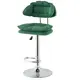 Барный стул Homium Barstool01green 43x114x36 см цвет зеленый