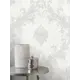 Обои флизелиновые Euro Decor Jardin 1.06 м белые 7232-00