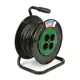 Удлинитель на катушке Svet SV0426-0007 4 розетки без заземления 2x0.75 мм 30 м 1300 Вт цвет черный
