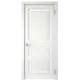 Дверь межкомнатная глухая с петлями в комплекте Ларго 3 40x200 эмаль цвет белый