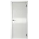 Дверь межкомнатная глухая с замком и петлями в комплекте Соло 2 40x200 эмаль цвет белый