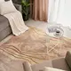 Ковер вискоза Рим 817J 75x150 см цвет бежевый