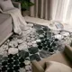 Ковер вискоза Рим 1025X 75x150 см цвет черный
