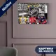 Картина на холсте Печатник "Наши в NHL" 40x30 см