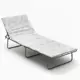 Раскладушка Клик Мебель Лаура М 192x72.5x27 см до 80 кг