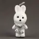 Елочная игрушка Зайка Simaland 9689521 белый