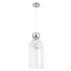 Светильник подвесной светодиодный Crystal lux 1000/201.1 2 м² нейтральный белый свет цвет серый/серебристый