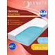 Матрас ортопедический Sonata 7 зон 180x200x18 см повышенная жесткость, беспружинный, двуспальный