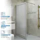 Душевая перегородка GuteWetter 2857583498 прямоугольная 220x110см