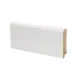 Плинтус напольный МДФ Деартио U 102-80 белый 80x16x2050 мм