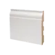 Плинтус напольный МДФ Деартио U 103-150 белый 150x16x2052 мм