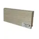 Плинтус напольный МДФ Деартио B302-06 Дуб слоновая кость 80x16x2050 мм