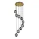 Светильник подвесной Arte lamp A2231sp-9pb 9 лампы 12 м² цвет медь
