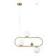 Светильник подвесной Arte lamp A7745sp-3ab 3 лампы 3 м² цвет античная бронза